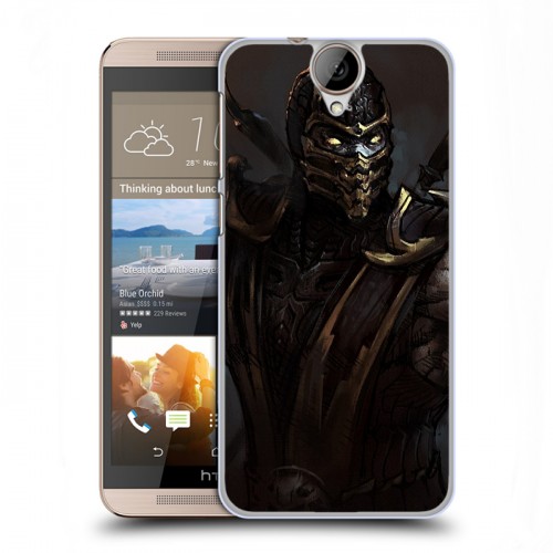 Дизайнерский пластиковый чехол для HTC One E9+ Mortal Combat