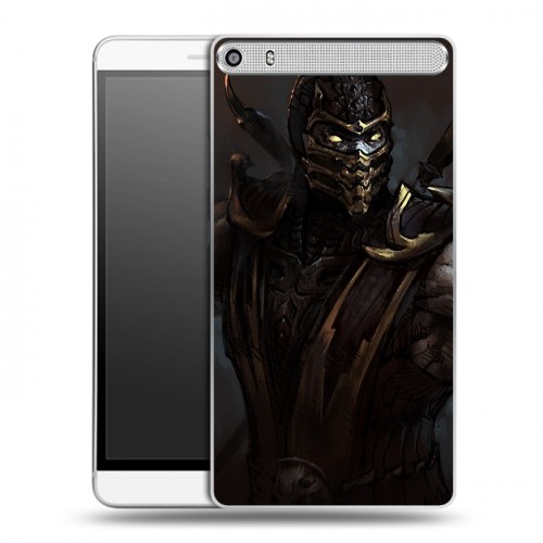 Дизайнерский пластиковый чехол для Lenovo Phab Plus Mortal Combat