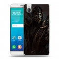 Дизайнерский пластиковый чехол для Huawei ShotX Mortal Combat