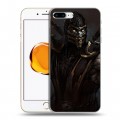 Дизайнерский пластиковый чехол для Iphone 7 Plus / 8 Plus Mortal Combat