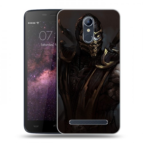 Дизайнерский силиконовый чехол для Homtom HT17 Mortal Combat