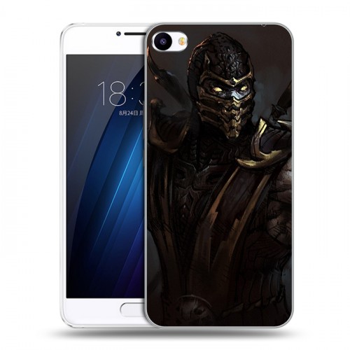 Дизайнерский пластиковый чехол для Meizu U20 Mortal Combat