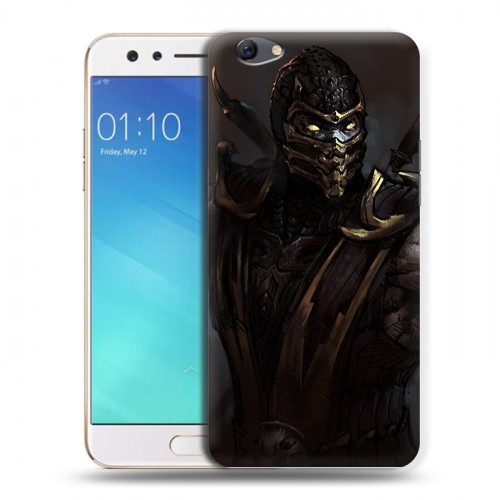 Дизайнерский силиконовый чехол для OPPO F3 Mortal Combat