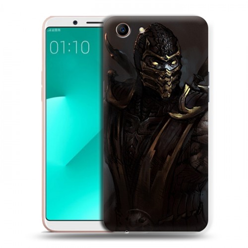 Дизайнерский пластиковый чехол для OPPO A83 Mortal Combat