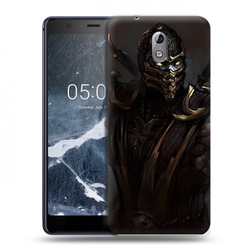 Дизайнерский пластиковый чехол для Nokia 3.1 Mortal Combat