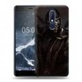 Дизайнерский пластиковый чехол для Nokia 5.1 Mortal Combat