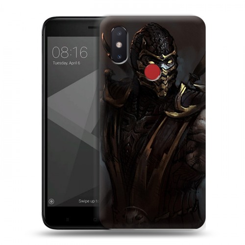 Дизайнерский пластиковый чехол для Xiaomi Mi8 SE Mortal Combat