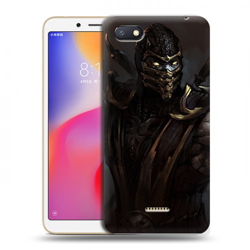 Дизайнерский пластиковый чехол для Xiaomi RedMi 6A Mortal Combat