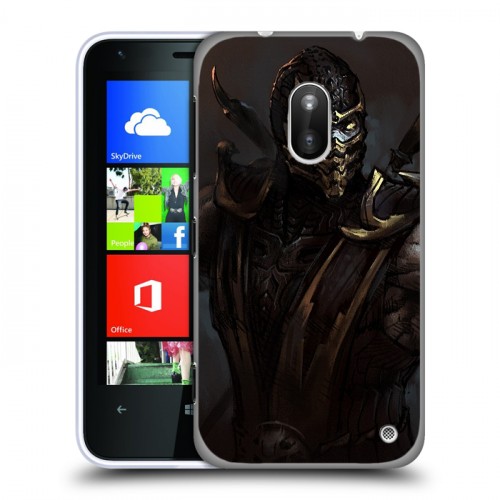 Дизайнерский пластиковый чехол для Nokia Lumia 620 Mortal Combat