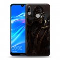 Дизайнерский пластиковый чехол для Huawei Y6 (2019) Mortal Combat