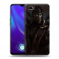 Дизайнерский силиконовый с усиленными углами чехол для OPPO A1k Mortal Combat