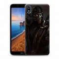 Дизайнерский силиконовый чехол для Xiaomi RedMi 7A Mortal Combat