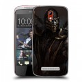 Дизайнерский пластиковый чехол для HTC Desire 500 Mortal Combat