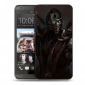 Дизайнерский пластиковый чехол для HTC Desire 700 Mortal Combat