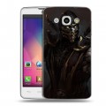 Дизайнерский пластиковый чехол для LG L60 Mortal Combat