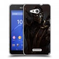 Дизайнерский пластиковый чехол для Sony Xperia E4g Mortal Combat