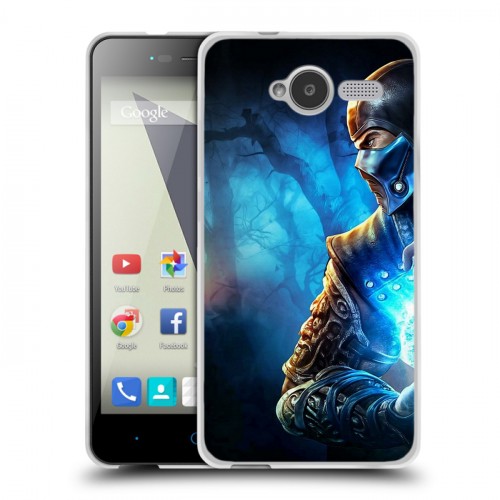 Дизайнерский пластиковый чехол для ZTE Blade L3 Mortal Combat