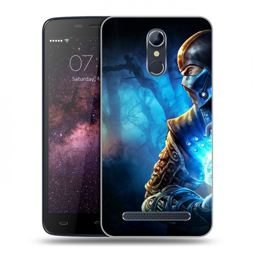 Дизайнерский силиконовый чехол для Homtom HT17 Mortal Combat