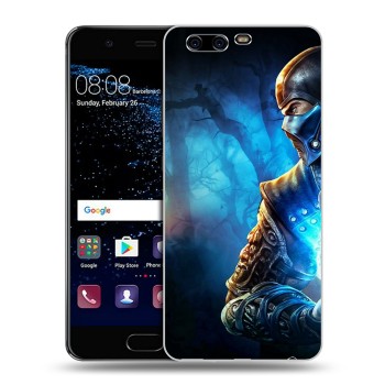 Дизайнерский силиконовый чехол для Huawei P10 Plus Mortal Combat (на заказ)