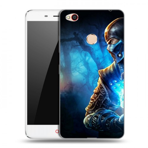 Дизайнерский пластиковый чехол для ZTE Nubia N1 Mortal Combat