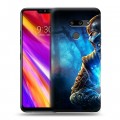 Дизайнерский пластиковый чехол для LG G8 ThinQ Mortal Combat