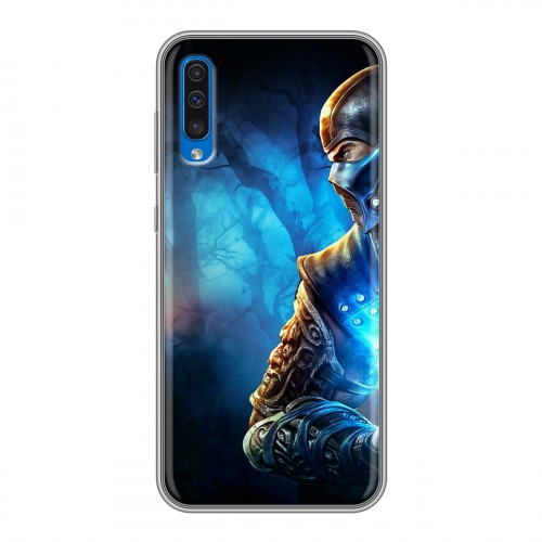 Дизайнерский силиконовый чехол для Samsung Galaxy A50 Mortal Combat