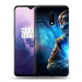 Дизайнерский пластиковый чехол для OnePlus 7 Mortal Combat