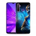 Дизайнерский силиконовый чехол для Realme 5 Mortal Combat