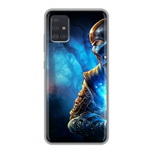 Дизайнерский силиконовый чехол для Samsung Galaxy A51 Mortal Combat