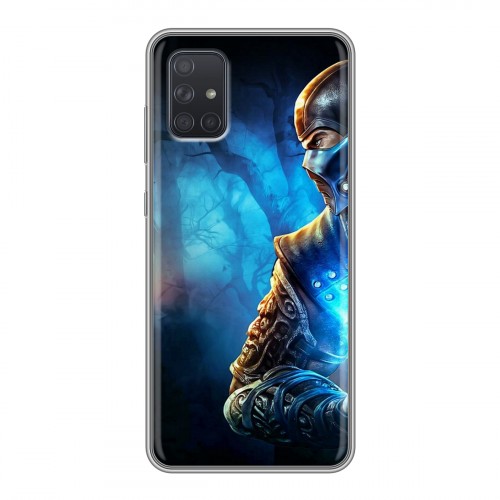 Дизайнерский силиконовый чехол для Samsung Galaxy A71 Mortal Combat