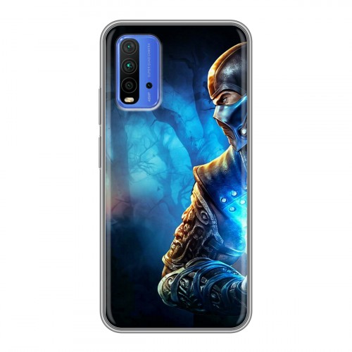 Дизайнерский силиконовый чехол для Xiaomi RedMi 9T Mortal Combat