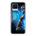 Дизайнерский пластиковый чехол для Realme 8 Mortal Combat