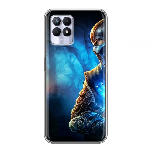 Дизайнерский силиконовый чехол для Realme 8i Mortal Combat