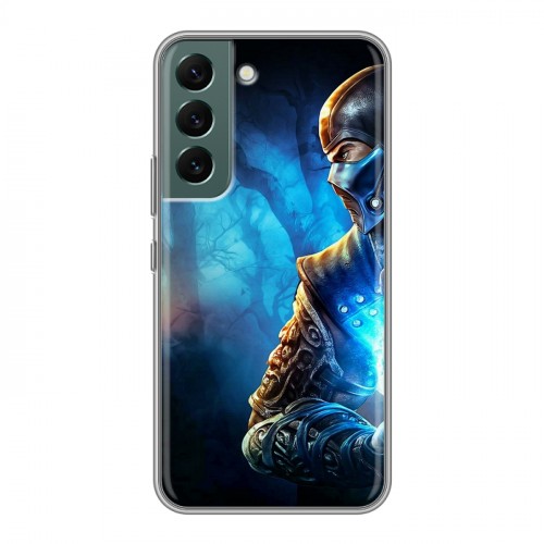 Дизайнерский силиконовый чехол для Samsung Galaxy S22 Mortal Combat