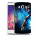 Дизайнерский пластиковый чехол для LG L60 Mortal Combat