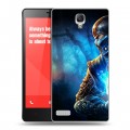 Дизайнерский силиконовый чехол для Xiaomi RedMi Note Mortal Combat