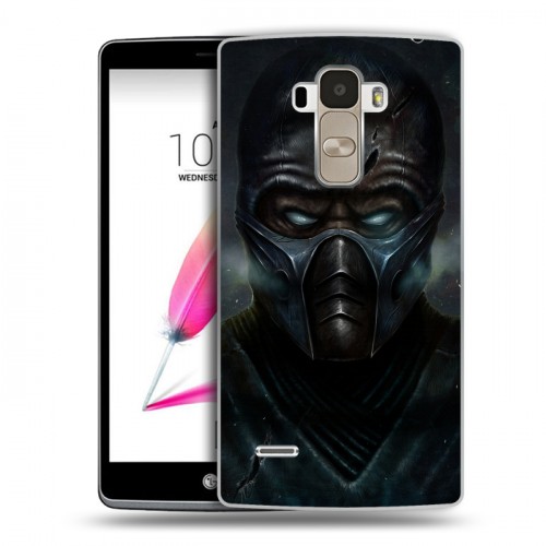 Дизайнерский пластиковый чехол для LG G4 Stylus Mortal Combat