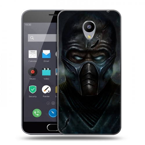 Дизайнерский пластиковый чехол для Meizu M2 Note Mortal Combat