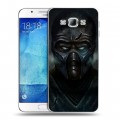 Дизайнерский пластиковый чехол для Samsung Galaxy A8 Mortal Combat