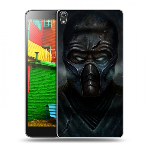 Дизайнерский силиконовый чехол для Lenovo Phab Mortal Combat