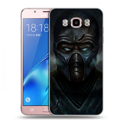 Дизайнерский силиконовый с усиленными углами чехол для Samsung Galaxy J5 (2016) Mortal Combat