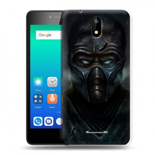 Дизайнерский силиконовый чехол для Micromax Q409 Mortal Combat