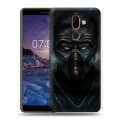 Дизайнерский пластиковый чехол для Nokia 7 Plus Mortal Combat