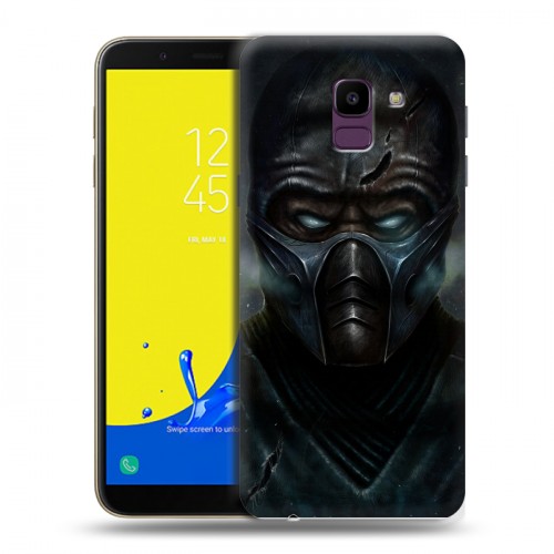 Дизайнерский пластиковый чехол для Samsung Galaxy J6 Mortal Combat