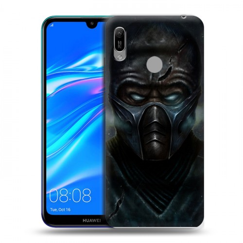 Дизайнерский пластиковый чехол для Huawei Y6 (2019) Mortal Combat