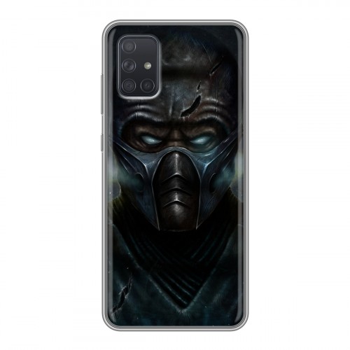 Дизайнерский силиконовый чехол для Samsung Galaxy A71 Mortal Combat