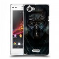 Дизайнерский пластиковый чехол для Sony Xperia L Mortal Combat