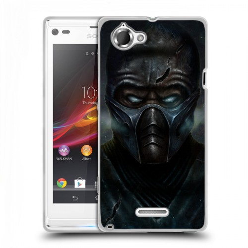 Дизайнерский пластиковый чехол для Sony Xperia L Mortal Combat