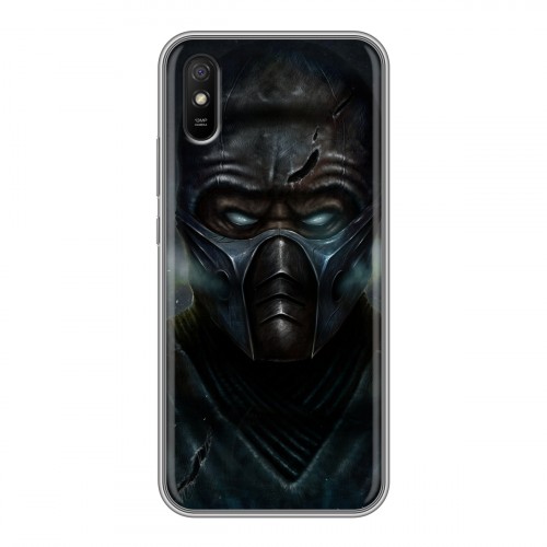 Дизайнерский силиконовый чехол для Xiaomi RedMi 9A Mortal Combat