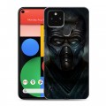 Дизайнерский пластиковый чехол для Google Pixel 5 Mortal Combat